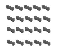 Yuannee Track Adapter Connector,20 PCS Reusable Track Connector Railway Track Adapter Train Bridges Connectors Intersection Track Connector Compatible with Other Products