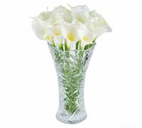 Yuanpgky 10-Pack Artificial Flowers for Table Decoration with Vase, 38cm Long Silk Flower Arrangements for Home Decor, Weddings and Events(10PCS)