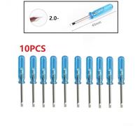 Yuanpgky 10-Piece Mini Slotted and for Phillips Screwdriver Set for Electronics Repair - .5mm/2.0mm/3.0mm Stainless Steel Tools for Xbox, for Nintendo(10pcs 2.0-)
