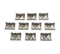 Yuanpgky 10Pcs Solar Panel Water Drain Clip Sludge Removal Cleaning Clips for 30/35mm PV Modules - Aluminum Alloy Construction for Enhanced Energy Efficiency(30mm)