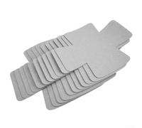 Yuanpgky 12-Piece Baking Pan Protector Set, Anti-Scratch Non- Felt Mats for Glass, Ceramic and Pottery Dishes (8 Medium & 4 Large), Kitchen Storage Solution