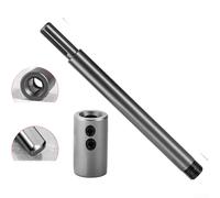 Yuanpgky 150mm and 300mm Triangle Shank Extension Bar with Double Screw Lock System, Chrome Vanadium Steel Construction for Power Tools and Drilling Applications(150mm)