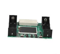 Yuanpgky 2-Channel Lithium Battery Capacity Tester Module with DC 5-12V Input, LCD Digital Display, Internal Resistance Measurement, 2.75V Cutoff Voltage, for Real(version 3.0 English)