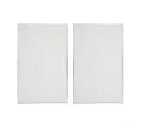 Yuanpgky 2 Pack 50000293-004 Rear Filter Replacement for F300E F300A F50F F58F Air Purifiers, 20" x 12.5", Aluminum Post Filter Compatible with F300