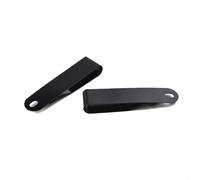 Yuanpgky 2-Pack Heavy-Duty Manganese Steel Belt Clip Hook with Spring Retention for Sheath, Holster, or Quick-Release Cutter - 62.5 x 15 mm, 4 x 6 mm Mounting