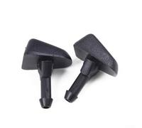 Yuanpgky 2-Pack Windshield Washer Spray Nozzle Compatible with S80 C70 XC90 S40 V50 V70 Models 2003-2011 OE 30655605 Black 34mm