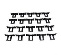 Yuanpgky 20Pcs Solar Panel Drainage Clips for PV Modules, Water Guide Clips Compatible with 30mm/32mm/35mm/40mm Frame Thickness, Plastic Mud Discharge Button for(35mm)