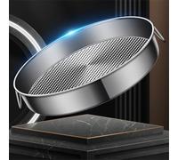 Yuanpgky 24-32cm Stainless Steel Round Baking Pan with Nonstick for Cheesecakes, Quiches and Deep Dish Pizzas, Oven and Safe(32CM)