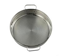 Yuanpgky 24-32cm Stainless Steel Round Baking Pan with Nonstick for Cheesecakes, Quiches and Deep Dish Pizzas, Oven and Safe(24CM)