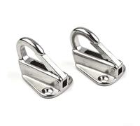 Yuanpgky 2Pcs Boat Fender Hooks,Marine Grade Stainless Steel Spring Snap Hook,Marine Boat Hardware,Coat Hanger Hooks With Screws