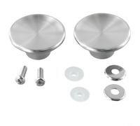 Yuanpgky 2pcs Dutch Oven Knob Stainless Steel Replacement Handle Dutch Oven Pot Lid Knob Replacement for Pot and Pan Lid Covers