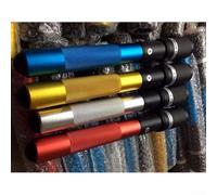 Yuanpgky 320mm Pool Cue Extension for 9 Ball Billiards - Aluminium Alloy Billiard Extender Compatible with 13mm Cue End, Lightweight & Sturdy Design for Enhanced(Black)