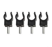 Yuanpgky 4 Pack Camping Wagon Cart Table Board Buckle Attachments for Foldable Wagon Carts, Compatible with Front and Rear or Four-Sided Folding Models, Plastic Clip-On(Style B)