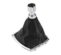 Yuanpgky 5/6 Speed Gear Knob and Car Gear Lever Handle Compatible with for Kuga 2008-2012 - Black and Silver Shift Knob Set Compatible with for Enhanced Driving(6speed)