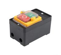 Yuanpgky -5H Latching Push Button Switch for Industrial Control - 220V/380V 10A, IP65 Waterproof, Flame-Retardant Housing, 3-Group Contacts, 90.5 x 56 x 48 mm - for