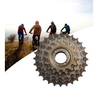 Yuanpgky 6/7/8 Speed 13-28T Screw On Freewheel for Position For Bicycle Parts, High-Carbon Steel Cassette with Smooth Shifting and Low Noise(6 speed)