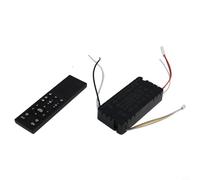 Yuanpgky 6 Speed Ceiling Fan Light Remote Control,With Variable Frequency, Battery Status, And Reset Function For Compatible Accessories,Easy Installation