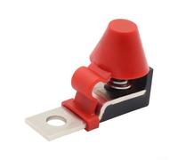 Yuanpgky 60-300A Battery Fuse Terminal Block Kit for Car, Marine, Boat - Fuse Holder with M8 Terminal Posts, 58V Max Rated Voltage, Plastic & Metal(60A)