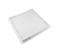 Yuanpgky ABS Access Panel for Ceilings with Push-to-Open Mechanism, 250x250mm to 400x400mm White Inspection Flap for Pipes and Wires(400 * 400mm)