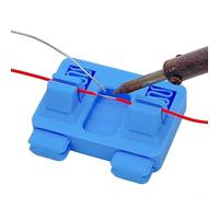 Yuanpgky ABS Battery Storage Rack Holder for 14V and 18V Power Tool Batteries with Turquoise Color Design for Workbenches Garages and Toolboxes Efficient Organization(Blue)