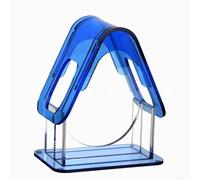 Yuanpgky Acrylic Storage Box For Tamagotchi Paradise, 14X11x7cm Protective Display Case, Dust-Proof Small Figure Storage For Dollhouse DIY Miniature House Kit(blue)