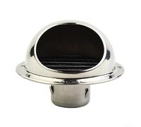 Yuanpgky Air vent grille, Stainless Steel Air Vent Ventilation Grill Covers Metal Round Wall Vent Gravity Flap Cover for the External Wall Exhaust, Hood Exhaust