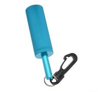 Yuanpgky Aluminium Alloy Dive Rattle for Scuba and Snorkeling - Rotating Quick Hook, Lightweight Signal Bell with Underwater Sound - Compatible with Diving Gear,(blue)