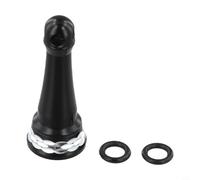 Yuanpgky Aluminum Alloy Fishing Reel Balance Bar 47mm for STRADIC, NASCI, STELLA, VANFORD, MIRAVEL, CI4 S Series 2000-5000 Models with Waterproof Rings, Double Color(black)