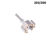 Yuanpgky Aluminum Alloy Joystick Desoldering Tip for Xbox 360 / For PS4 / / For Nintendo Switch Controllers - Hexagonal Star Base, Stainless Steel Core, (B)