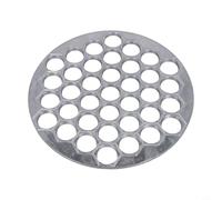 Yuanpgky Aluminum Alloy Russian Dumpling Maker with Pastry Ravioli Wheel Pasta, Silver Kitchen Tool for Pelmeni and Dumplings
