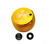 Yuanpgky Aluminum Alloy Spool Mechanical Brake Knob with Internal Sound Kit for ABU 3/3.5/4/P5 Baitcasting Reel - Compatible with For ABU Generation 3, 3.5, 4, P5 Reels(gold)