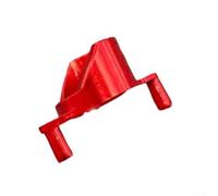 Yuanpgky Aluminum Spool Support for DAIWA For STEEZ AIR and ALPHAS AIR Baitcasting Reels, For CNC Machined Brake Foot Base Compatible with SS SV 14 16 20 Models, Red(2)