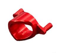 Yuanpgky Aluminum Spool Support for DAIWA For STEEZ AIR and ALPHAS AIR Baitcasting Reels, For CNC Machined Brake Foot Base Compatible with SS SV 14 16 20 Models, Red(1)