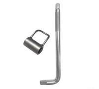 Yuanpgky Angle Valve Wrench for Tightening and Removing Bathroom Faucets in Small Spaces, Compatible with 1/2 inch and 3/4 inch Pipe Connections, Includes Extension(3pcs)