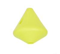 Yuanpgky Apnea Lanyard Freediving Rope Fixer - ABS Safety Clip for Diving, Orange/Green, 75mm Diameter, 12mm Inner Fit, 50g Lightweight Secure Attachment for SCUBA and(green)