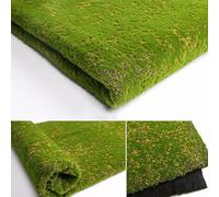 Yuanpgky Artificial Moss Fake Green Plants for Home Garden Patio Decoration, 100x100cm PEARL Cotton Material, Suitable for Shop Restaurant Office Living Room Décor(Yellow)