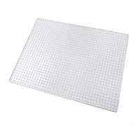 Yuanpgky BBQ Grill Mesh Net Stainless Steel Grate Grid for Korean Barbecue Outdoor Camping Fire Grilling Rack Stand Cooking Accessories(50X38cm)