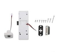 Yuanpgky Biometric Fingerprint Drawer Lock for Cabinets and Drawers - RGB Indicator Light, Fast Unlocking, ABS Construction, 3x AAA Battery Powered (Up to 3 Years),