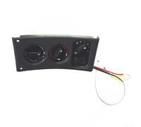 Yuanpgky Climate Heater Control Combined Switch for Scania 1996-2005 Trucks, A/C and Heating Control Panel with OEM 1504907 1362648, Black ABS-Metal