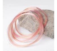 Yuanpgky Colorful Nylon Fishing Line 100M for Long-Distance Sea Fishing, Wear-Resistant Main Line with Multiple Sizes (4.5# to 18#), Compatible with Saltwater and(8.0#)