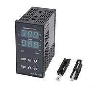 Yuanpgky Controller for Heat Press Machines, BEM-TCT-4B Digital PID Thermostat with K/J/S/B/E/N/T Thermocouple Input, For Relay & Output, 0-999°C Range,(For Relay output)