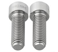 Yuanpgky Crankarm Pinch Clamp Bolt for Ultegra HollowTech Crankset M6x18mm Titanium Alloy Black Gold Color(Titanium)