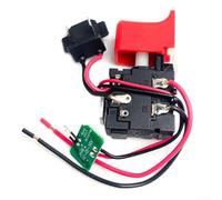 Yuanpgky DC 21-25V Electric Drill Trigger Switch with Dustproof Electronic Speed Control, Positive and Negative Function, For Lasting Plastic and Metal Construction,(0)