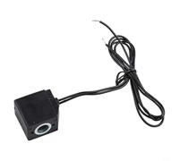 Yuanpgky DC12V / AC110V / AC220V Solenoid Valve Coil for Airtac-Type Pneumatic Valves, 30 cm Terminal Wire, Plastic and Copper Construction, Compact 6 x 3 cm Design,(AC220V)