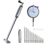 Yuanpgky Dial Indicator Extension Stem Rod Set with 11 Connecting Rods for Height Gauge and Depth Measurement in for Imperial Units, Professional Metal Construction with