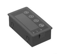 Yuanpgky Digital Display Meter for Analog Input 0-10V 4-20mA with For RS485 Interface, 79x43x25mm Black Plastic HXDSBOXA-485 Model, DC6-25V Power Supply