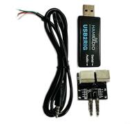 Yuanpgky Digital Mode Interface with Built-in Audio Codec for Yaesu FT-817 USB Sound Card Data Transmission Adapter Supporting Multiple Amateur Radio Communication Modes