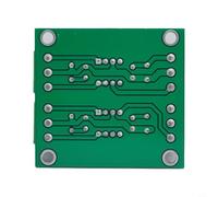 Yuanpgky DRV134PA Dual-Channel Unbalanced-to-Balanced Audio Converter Board for Professional Audio Equipment - 52×52 mm PCB, 0.0005% THD at kHz, ±12V Supply, Fixed 6