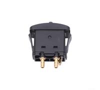 Yuanpgky Electric Air Lift Paddle Valve Switch for Air Suspension Seat Control, Manual ON/OFF Compressor For Relay with Push-to-Tab Mounting, Black ABS+Copper