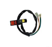 Yuanpgky Electric Button Kill Switch for 50cc-150cc Dirt Bikes, ATVs, and Motorcycles - Compact Push-Button Ignition Cut-Off Switch, Electronic + Plastic